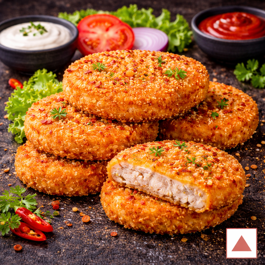 MINI CHICKEN BURGER PATTY (10PCS) 500GMS
