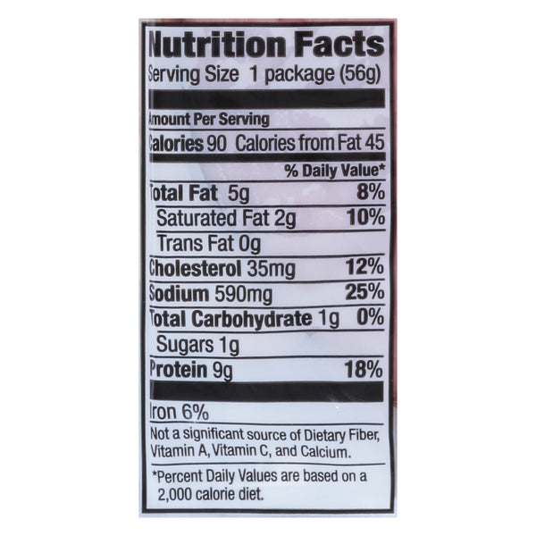 SMOKED CHICKEN HAM SLICE 500GMS