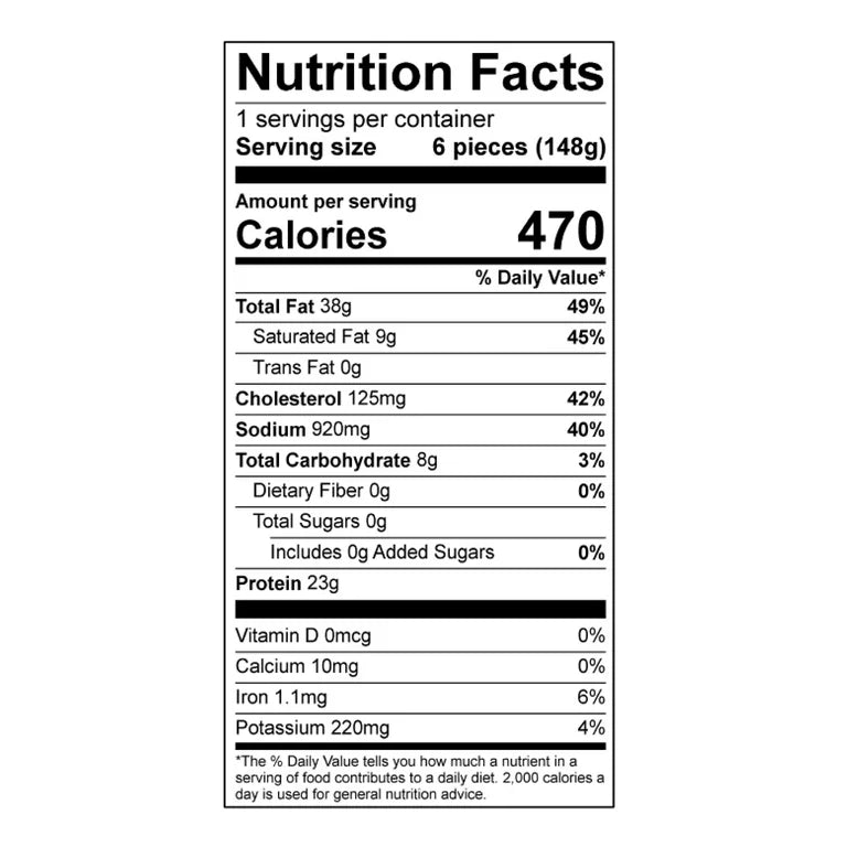 CHICKEN CRISPY WINGS 500GMS