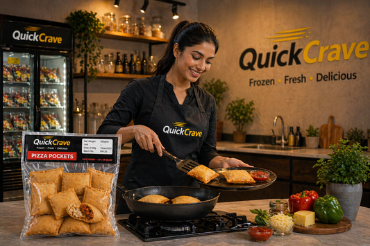 PIZZA POCKETS 500GMS