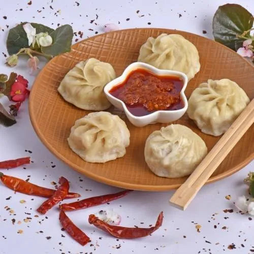 CHICKEN BBQ MOMOS 500GMS (20 PCS)