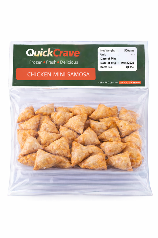CHICKEN MINI SAMOSA 500GMS
