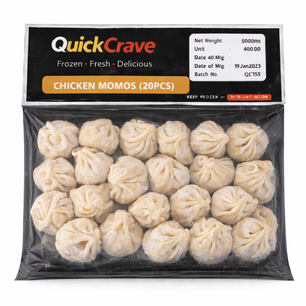 CHICKEN MOMOS (20PCS) 500GMS