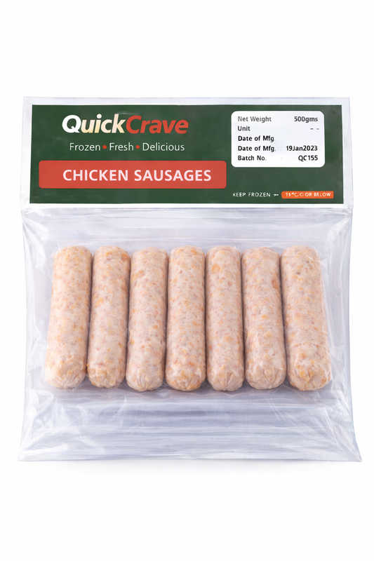 CHICKEN SAUSAGES 500GMS