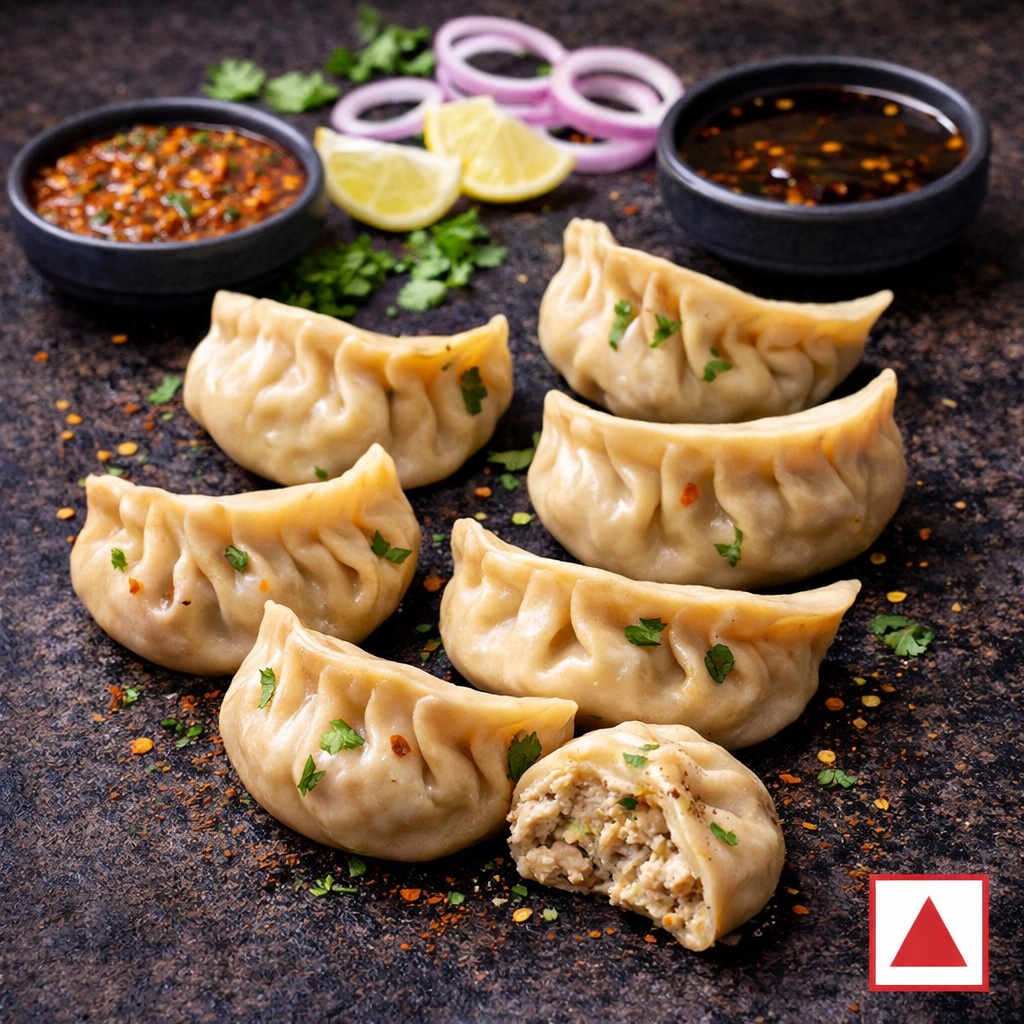 CHICKEN MOMOS (20PCS) 500GMS