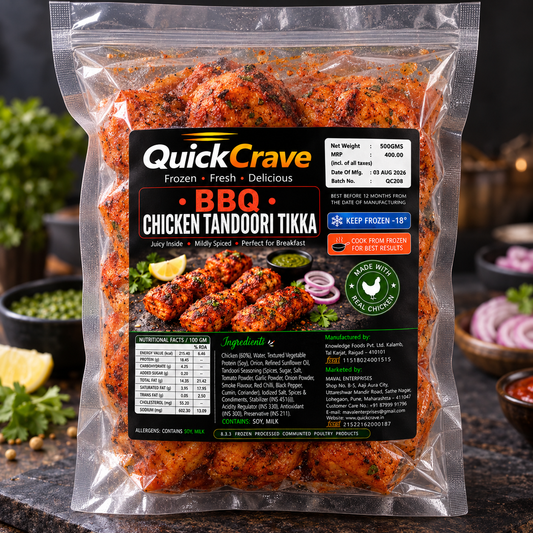 CHICKEN TANDOORI TIKKA 500GMS