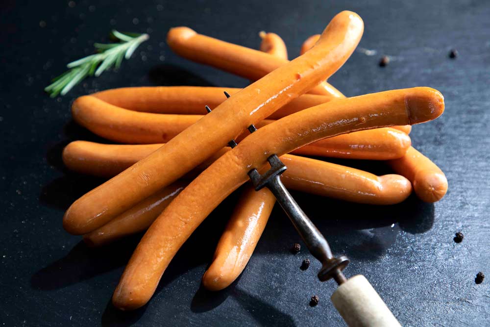 CHICKEN SMOKED FRANKFURTER 500GMS