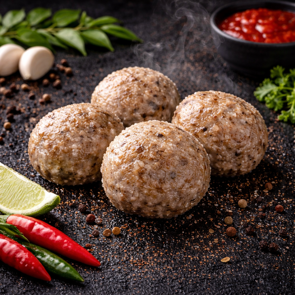 CHICKEN MEAT BALL 500GMS