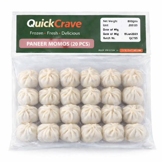 PANEER MOMOS (20 PCS) 500GMS