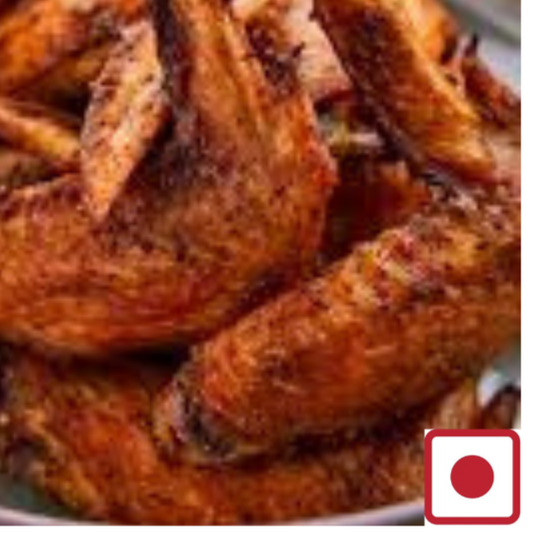 CHICKEN MARINATED WINGS 500GMS