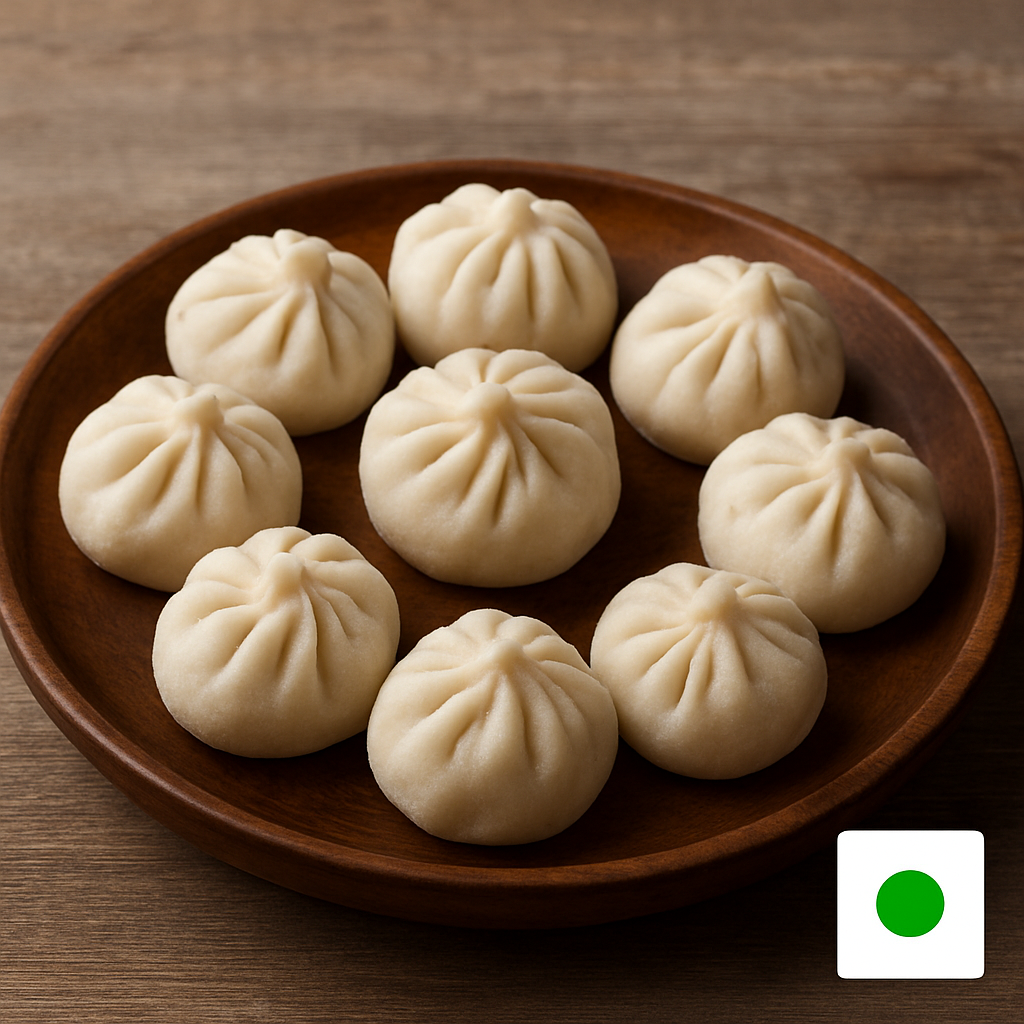 VEG SCHEZWAN MOMOS (20 PCS) 500GMS