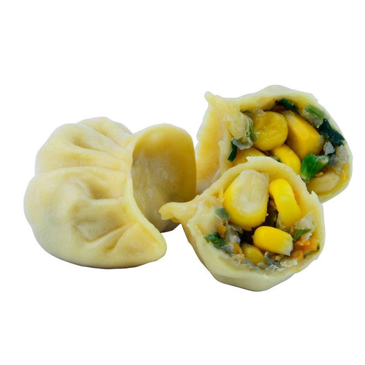 CHEESE CORN MOMOS 500GMS (20 PCS)