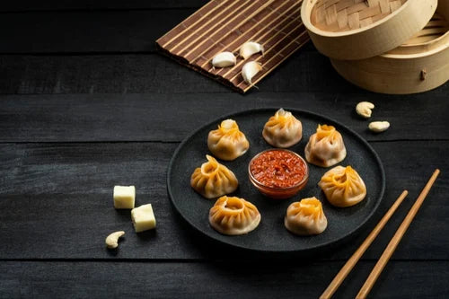 CHICKEN BBQ MOMOS 500GMS (20 PCS)