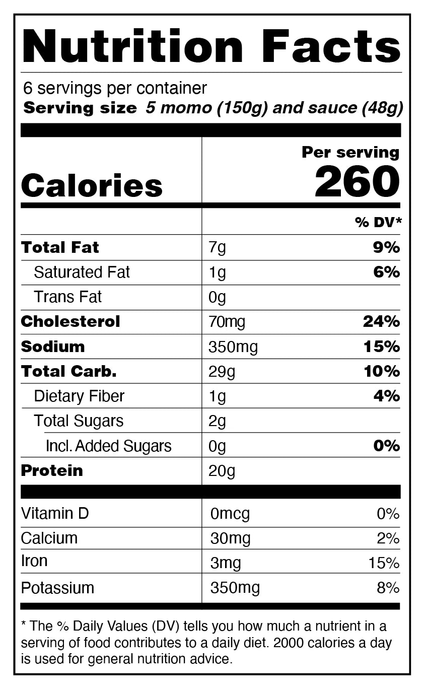 CHICKEN KURKURE MOMOS 500GMS (20 PCS)