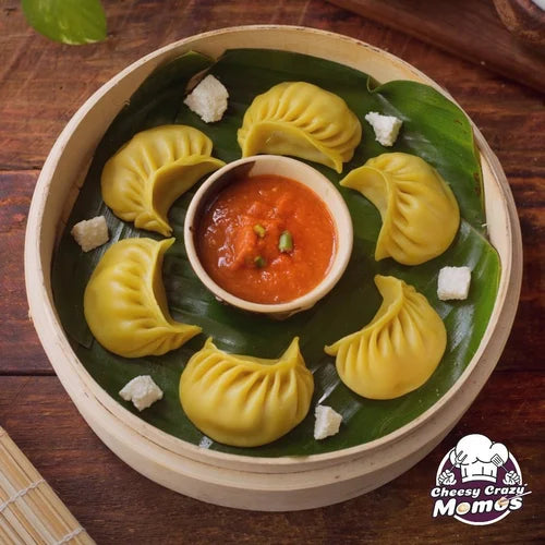 CHEESE CORN MOMOS 500GMS (20 PCS)