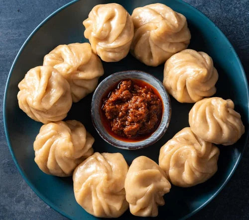 VEG CHEESE MOMOS 500GMS (20 PCS)